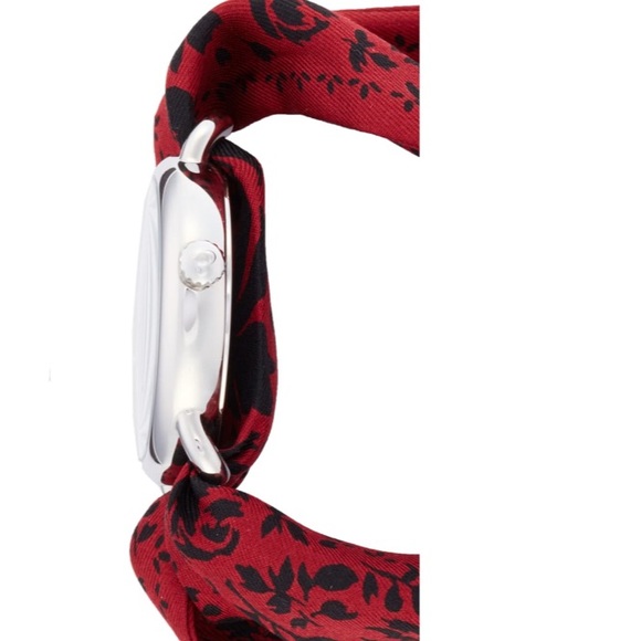 Coach Delancey Silk Scarf Wrap Watch - Picture 3 of 5